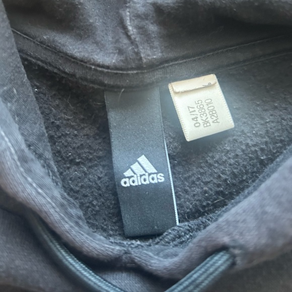 Black Adidas Hoodie - Picture 3 of 3